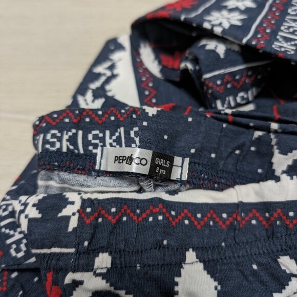 Pepco Full length Soft Cotton leggings Faded Navy Blue Ski SkinnyFit NWOT - Picture 5 of 5